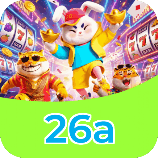 Interface do aplicativo 26a mostrando jogos disponíveis no iOS e Android
